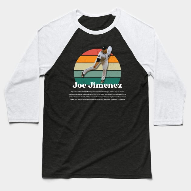 Joe Jimenez Vintage Vol 01 Baseball T-Shirt by Gojes Art